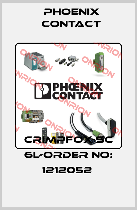CRIMPFOX-SC 6L-ORDER NO: 1212052  Phoenix Contact