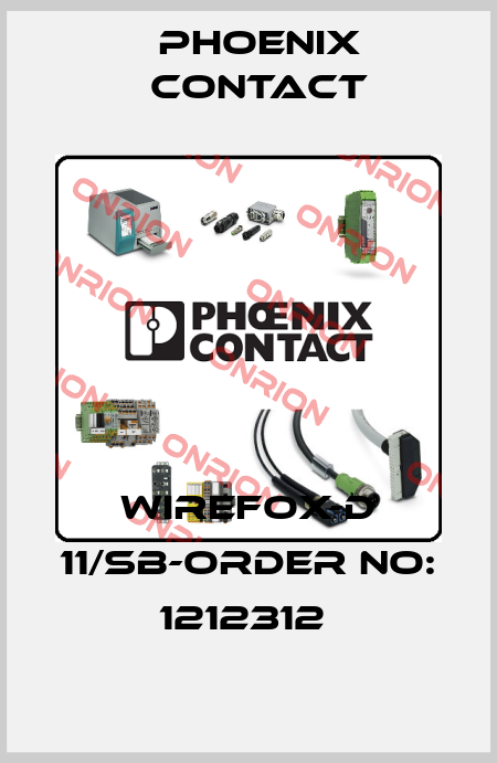 WIREFOX-D 11/SB-ORDER NO: 1212312  Phoenix Contact