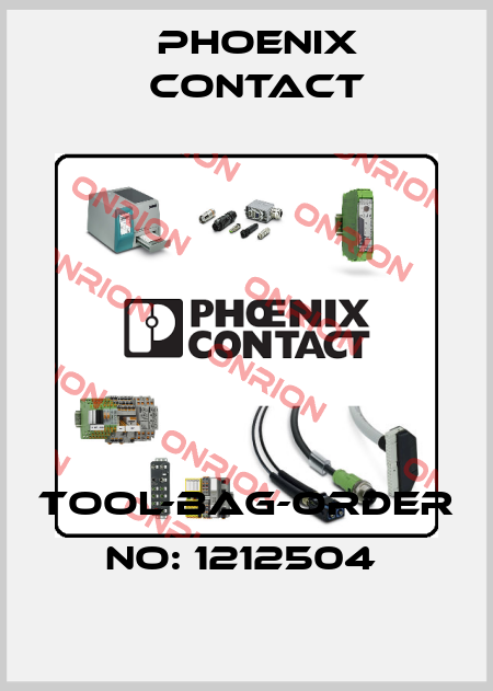 TOOL-BAG-ORDER NO: 1212504  Phoenix Contact
