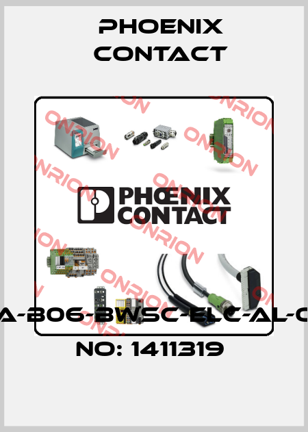 HC-STA-B06-BWSC-ELC-AL-ORDER NO: 1411319  Phoenix Contact