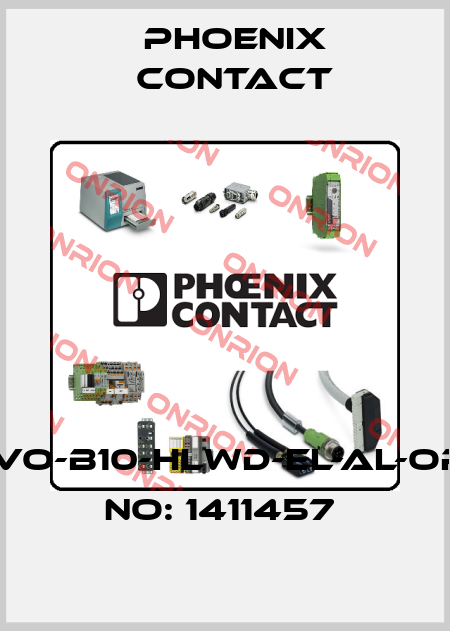 HC-EVO-B10-HLWD-EL-AL-ORDER NO: 1411457  Phoenix Contact