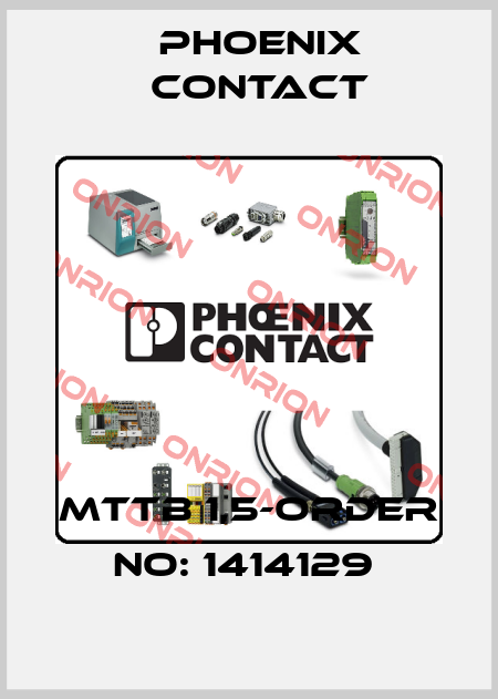 MTTB 1,5-ORDER NO: 1414129  Phoenix Contact