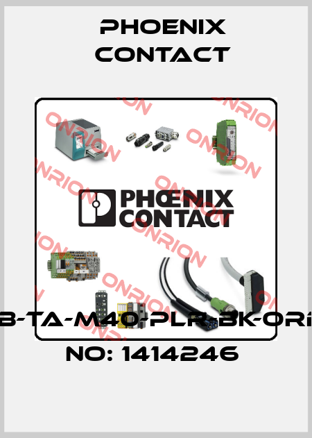 HC-B-TA-M40-PLR-BK-ORDER NO: 1414246  Phoenix Contact
