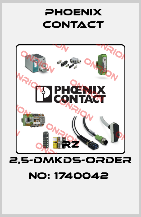 RZ 2,5-DMKDS-ORDER NO: 1740042  Phoenix Contact
