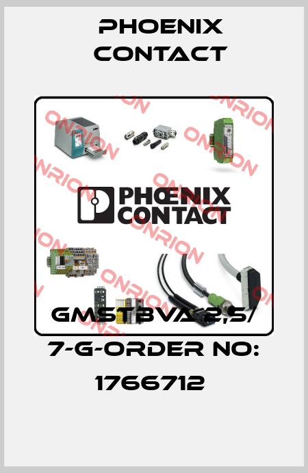 GMSTBVA 2,5/ 7-G-ORDER NO: 1766712  Phoenix Contact