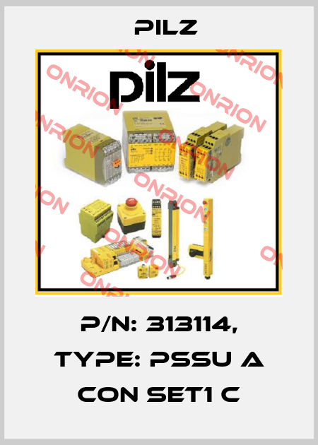 p/n: 313114, Type: PSSu A Con Set1 C Pilz