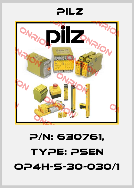 p/n: 630761, Type: PSEN op4H-s-30-030/1 Pilz