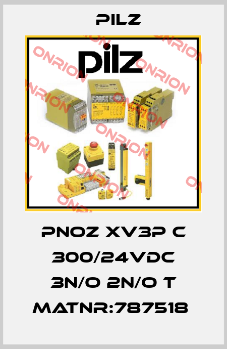 PNOZ XV3P C 300/24VDC 3n/o 2n/o t MatNr:787518  Pilz