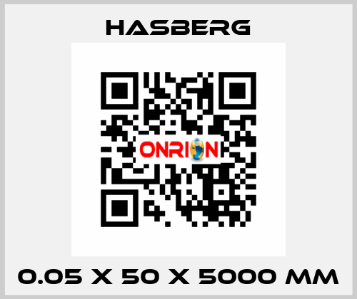 0.05 X 50 X 5000 MM Hasberg
