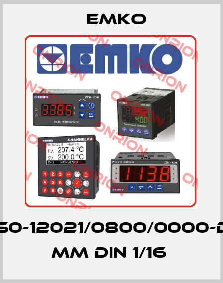 ESM-4450-12021/0800/0000-D:48x48 mm DIN 1/16  EMKO