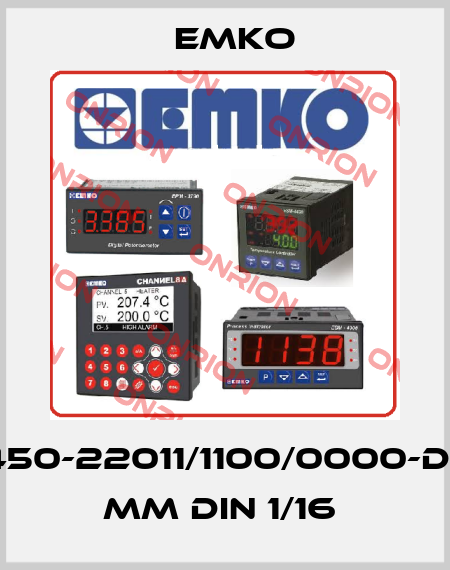 ESM-4450-22011/1100/0000-D:48x48 mm DIN 1/16  EMKO