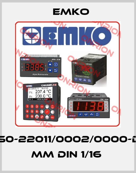 ESM-4450-22011/0002/0000-D:48x48 mm DIN 1/16  EMKO