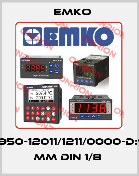 ESM-4950-12011/1211/0000-D:96x48 mm DIN 1/8  EMKO