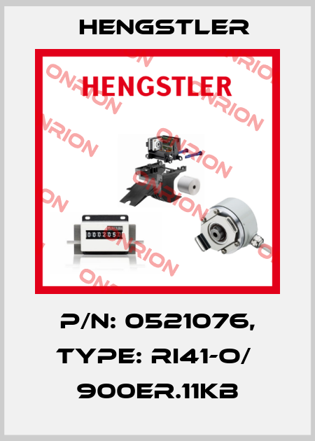 p/n: 0521076, Type: RI41-O/  900ER.11KB Hengstler