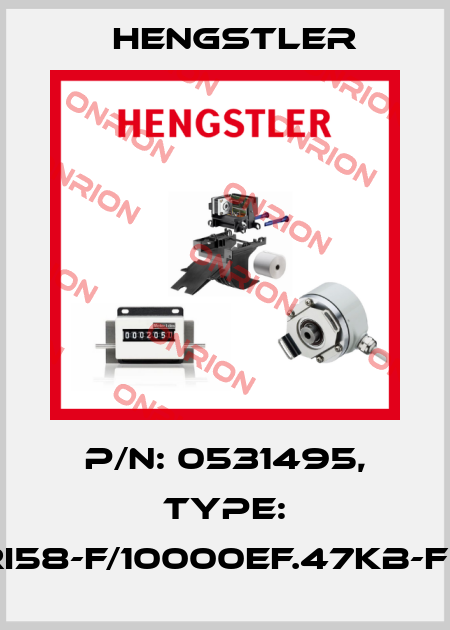 p/n: 0531495, Type: RI58-F/10000EF.47KB-F0 Hengstler