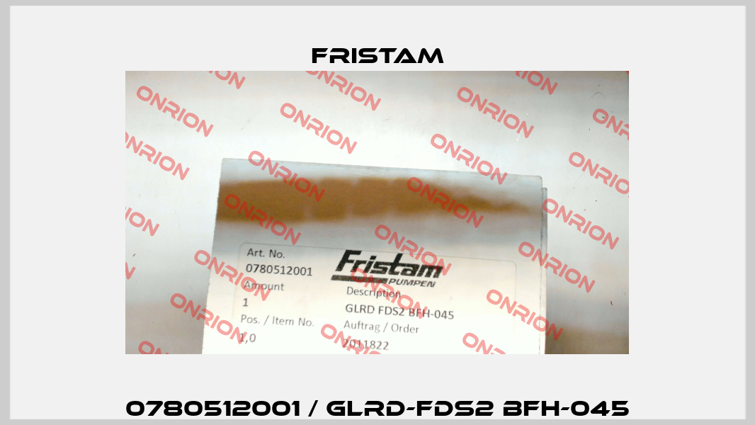 0780512001 / GLRD-FDS2 BFH-045 Fristam