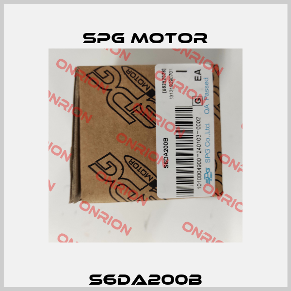 S6DA200B Spg Motor
