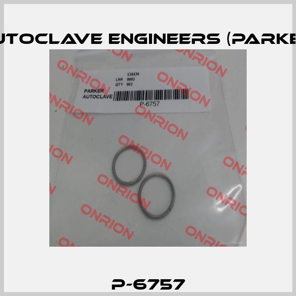 P-6757 Autoclave Engineers (Parker)