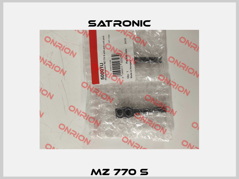 MZ 770 S Satronic
