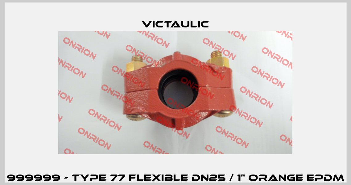 999999 - Type 77 flexible DN25 / 1" orange EPDM Victaulic