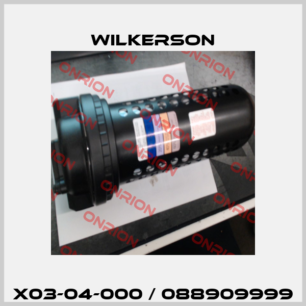 X03-04-000 / 088909999 Wilkerson