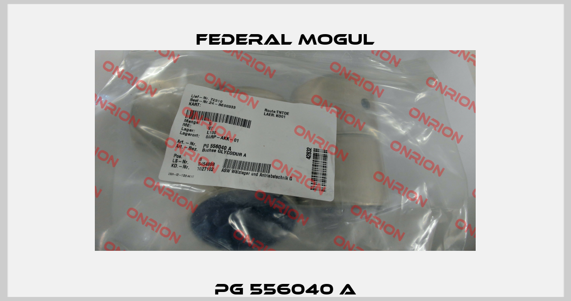 PG 556040 A Federal Mogul