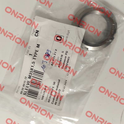 Sleeve 4810001572 Varisco pumps