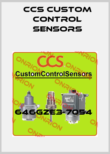 646GZE3-7054  CCS Custom Control Sensors