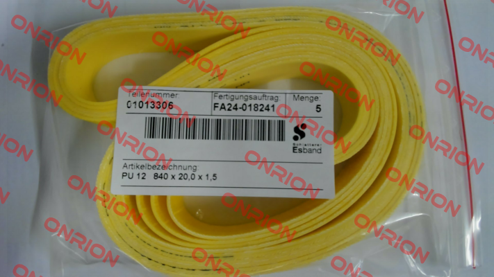 01013306 / Type: PU 12 Esband
