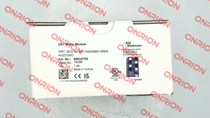 BWU2765 Bihl Wiedemann