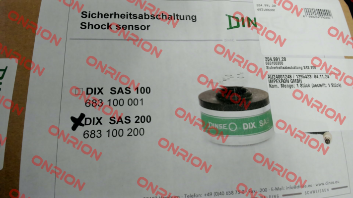 683100200 Dinse