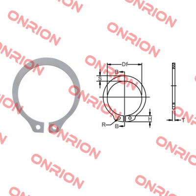 DSH-750 Rotor Clip