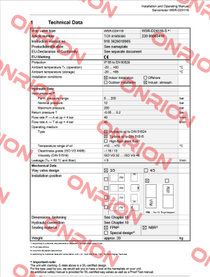 WSR-D24116-S / 22000063410 Voith