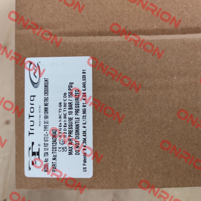 TDA012 F07 STD /TC012A0M Trutorq
