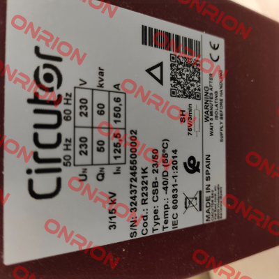 CSB-23/50 (R2321K) Circutor