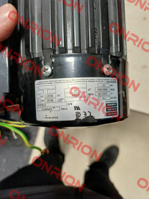 34R6BFCI SN:X760316 BODINE ELECTRIC
