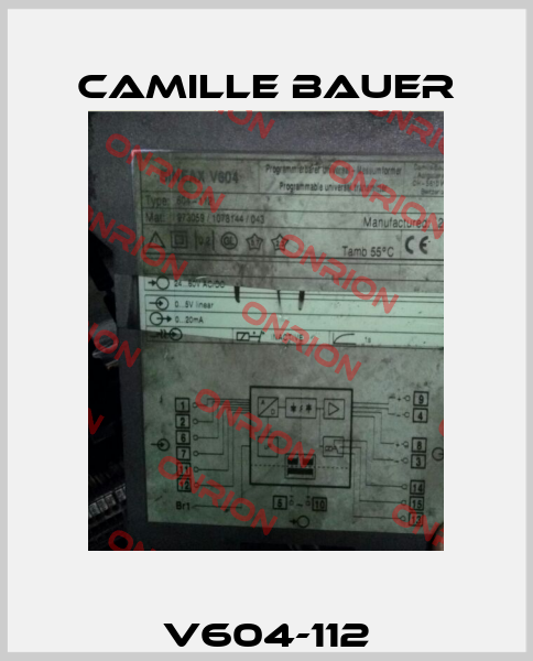 V604-112 Camille Bauer