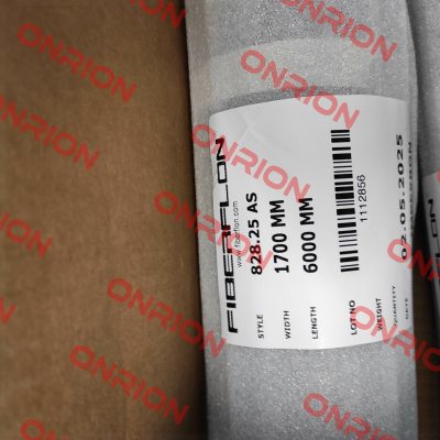 828.25AS  6.000mm x 1.700mm Fiberflon