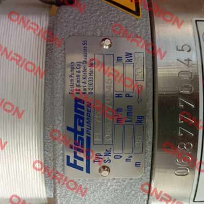 0687000020  (FL 75L) Fristam