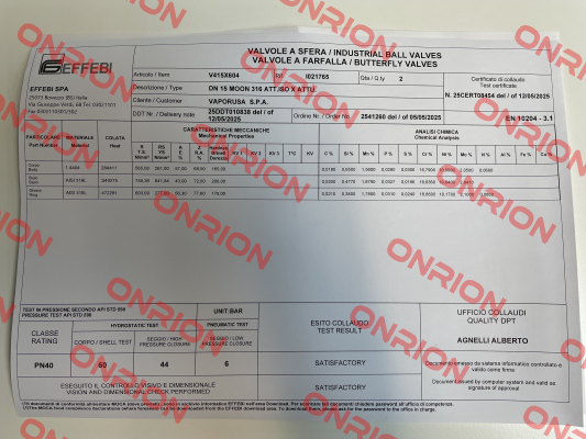Certificate 3.1 Binox