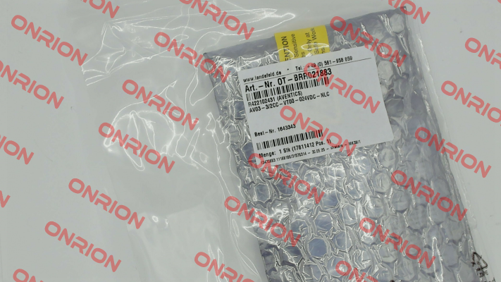 R422102431 / AV03-3/2CC-VT00-024VDC-NLC Aventics