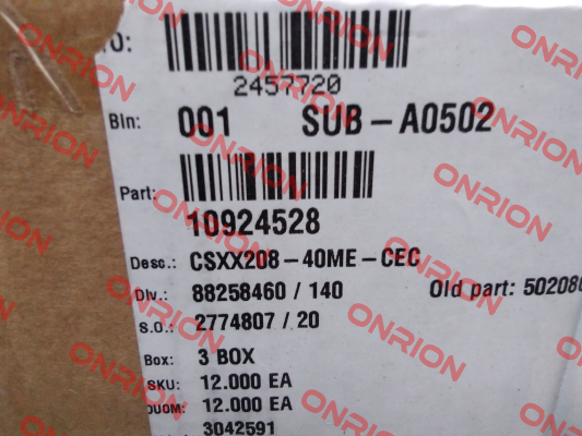 50208CSBR System Plast