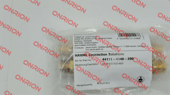 501/414/O/M20 Hawke