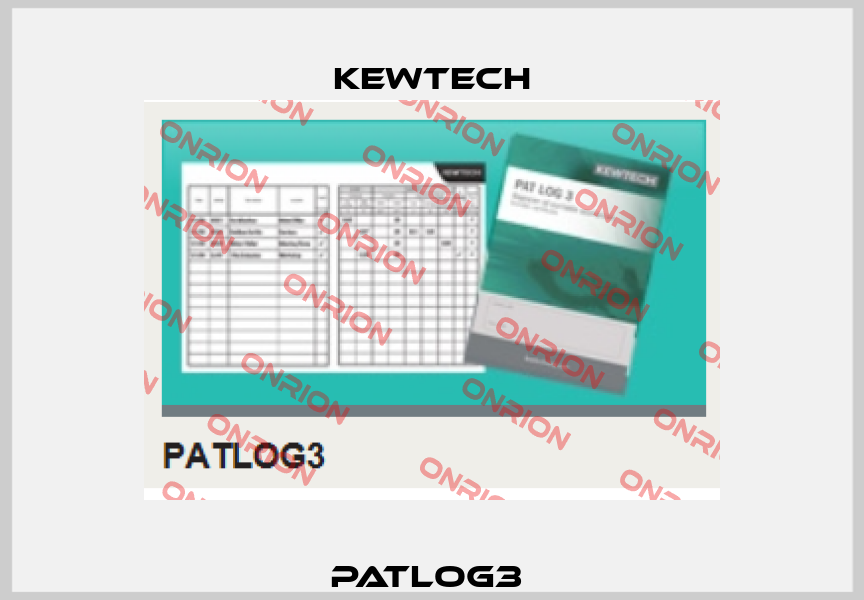 Patlog3  Kewtech