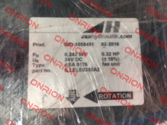 AWK 10300114066 / ASA0176AD02 ASA Hydraulik