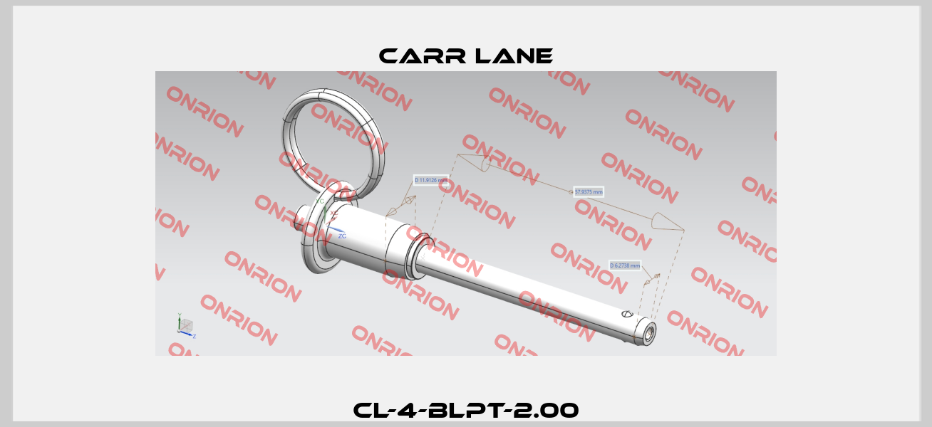 CL-4-BLPT-2.00 Carr Lane