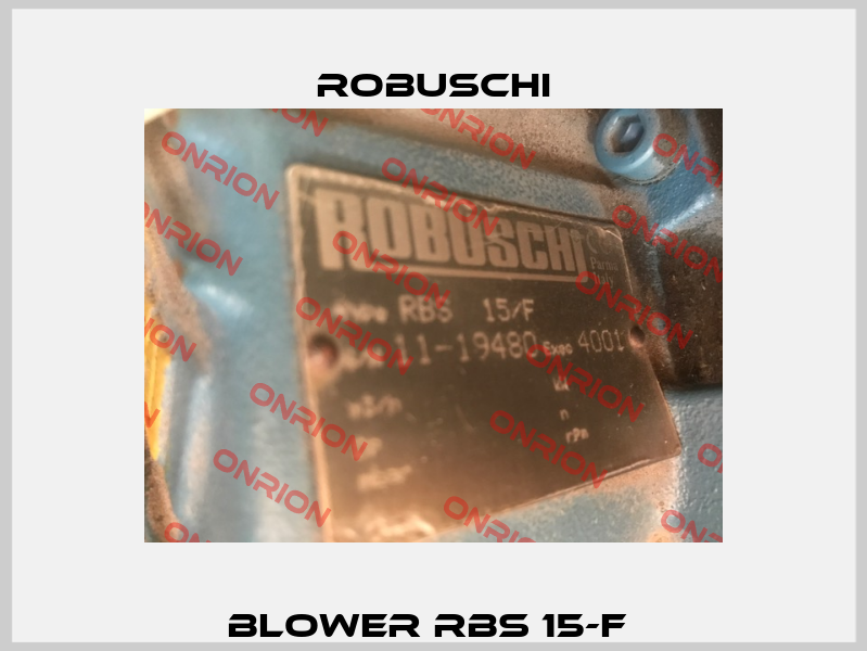 Blower RBS 15-F  Robuschi