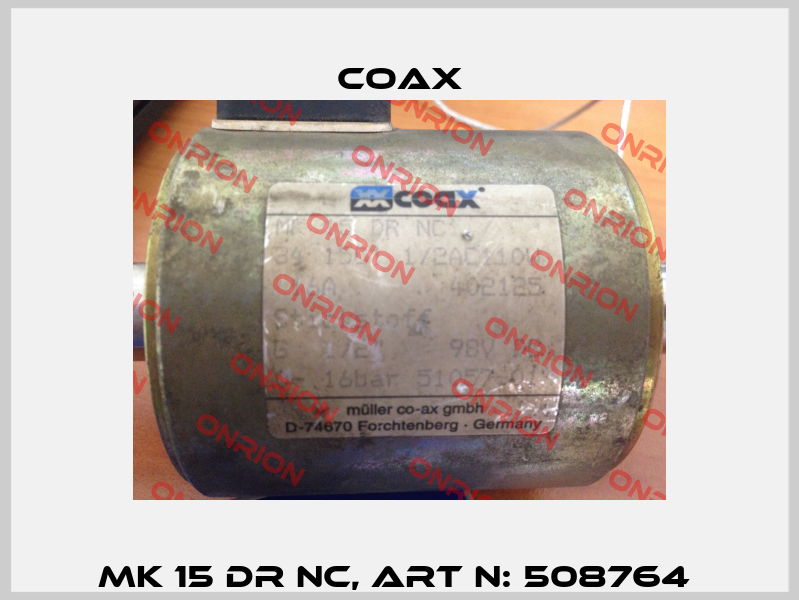 MK 15 DR NC, Art N: 508764  Coax