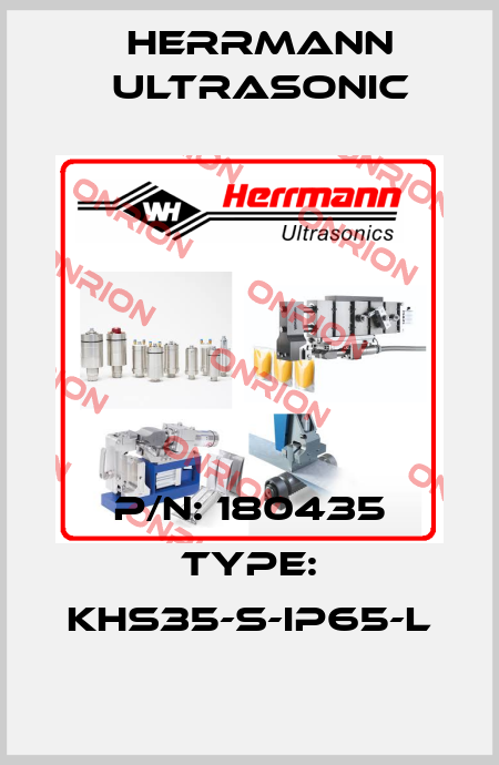 p/n: 180435 type: KHS35-S-IP65-L HERRMANN ULTRASONIC