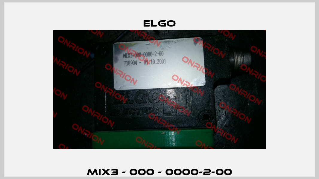 MIX3 - 000 - 0000-2-00 Elgo